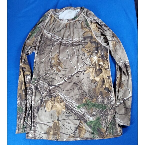 Realtree Hunting Camo T-Shirt Men's Size M long Sleeve - Picture 1 of 14